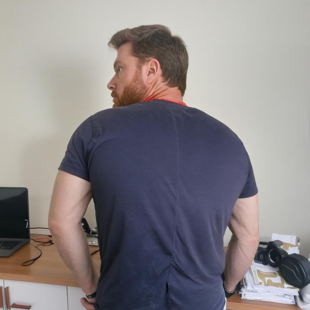Contemplation: A Stylish Moment by the Dresser