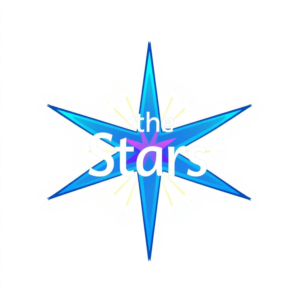 The Stars logo, designed in a modern and sleek style, features intersecting radiant lines that symbolize connection, creativity, and brilliance