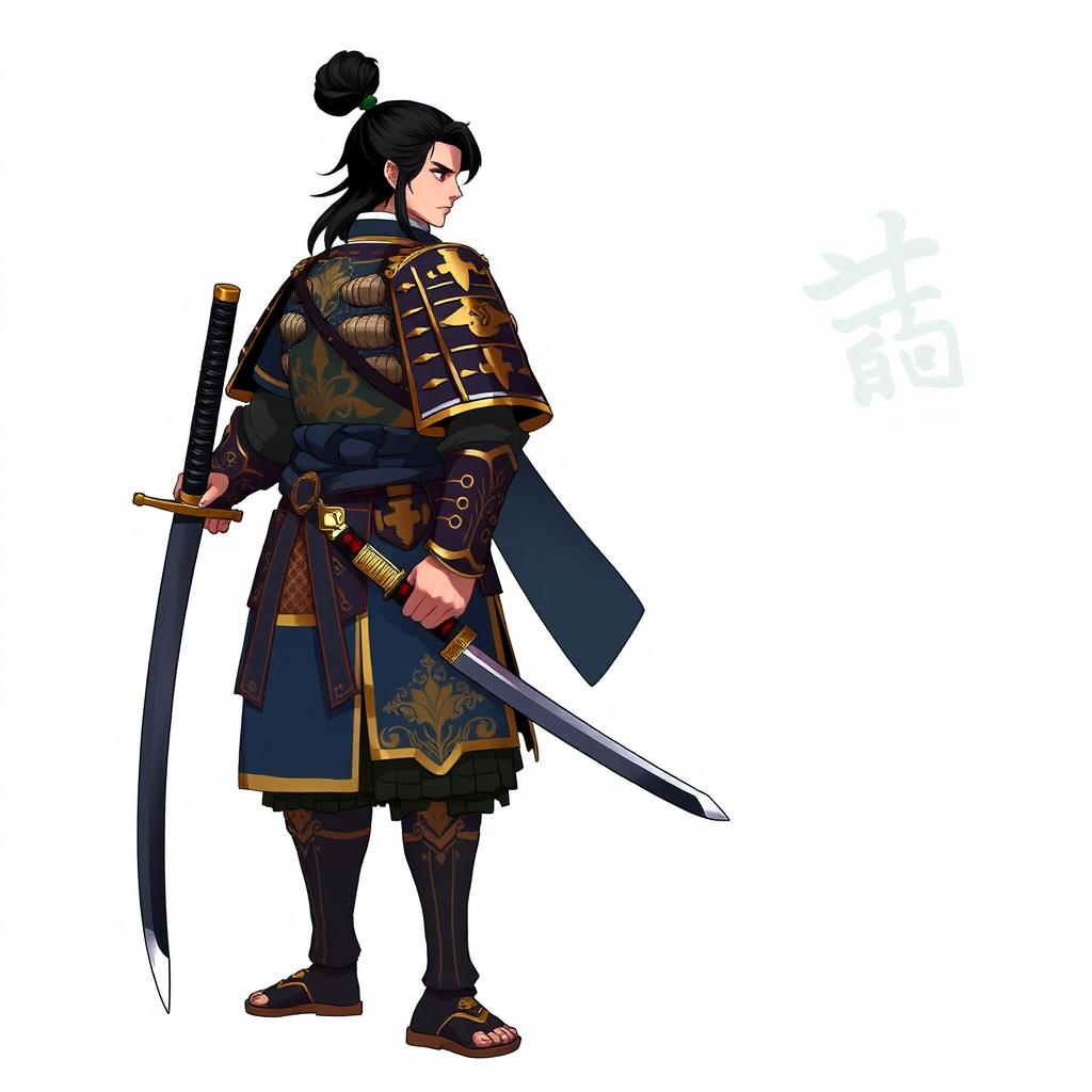 Epic Samurai Character Design for Your Next Game