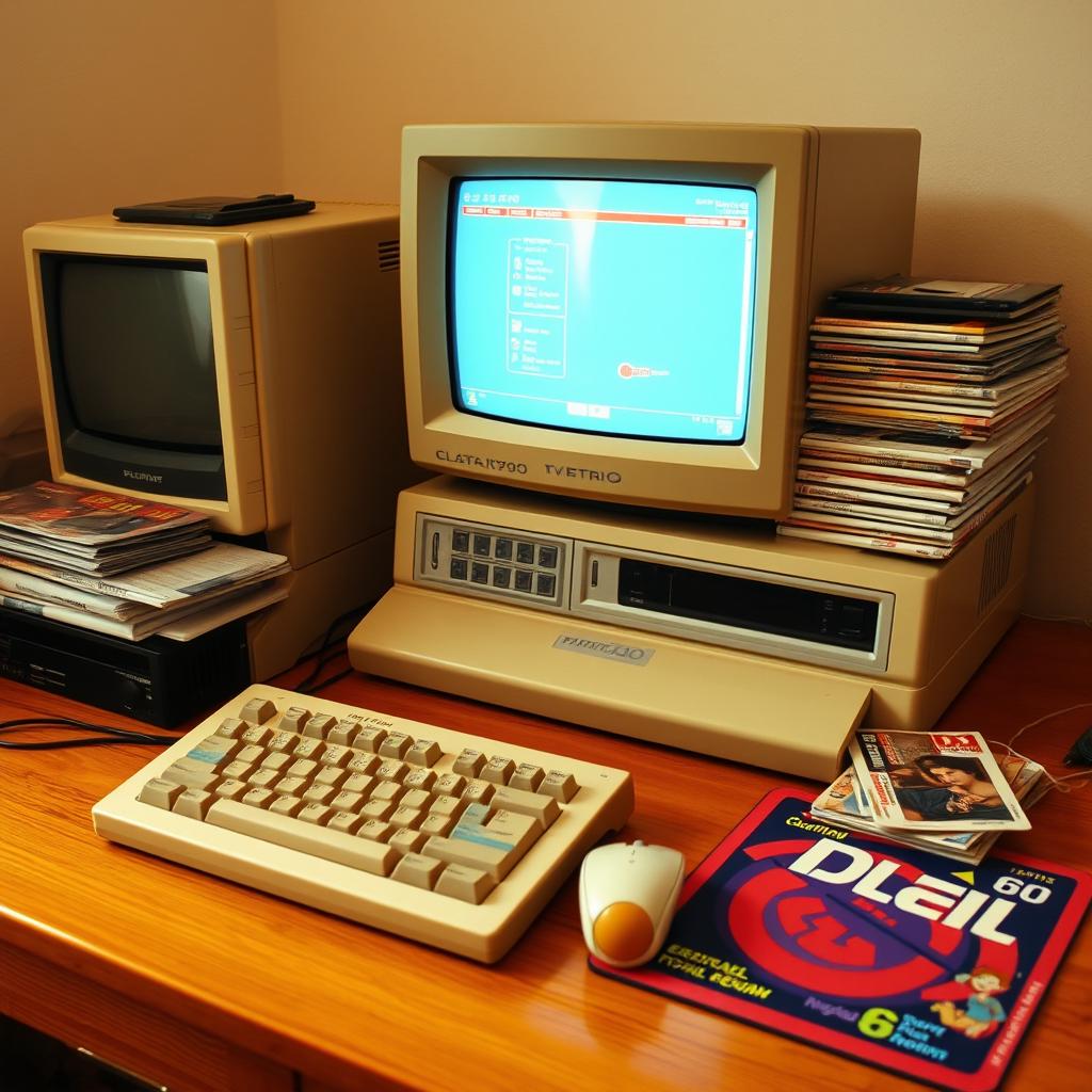 Step Back in Time: 90s Computer Setup