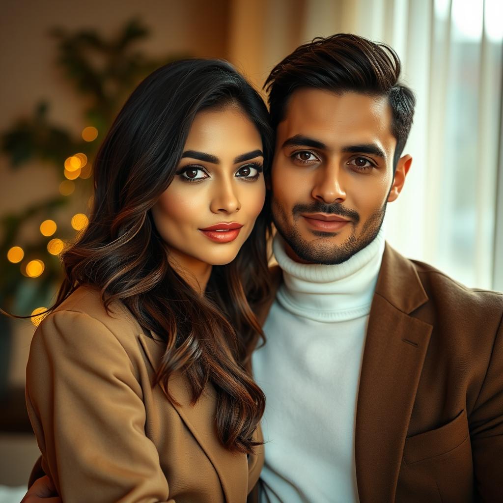 Shahad Mula: A Cozy Elegance with Her Partner in Ultra-HD