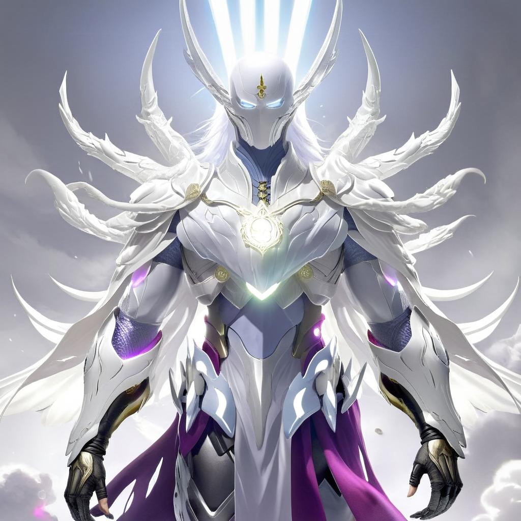 Elevate Your Imagination: The Divine Guardian in Exquisite Armor