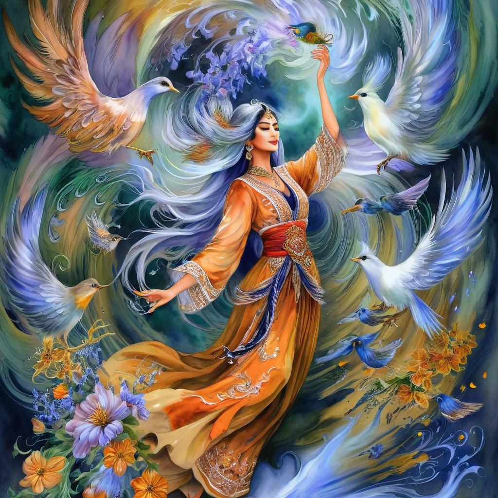 Enchanting Angelic Fairy Illustration
