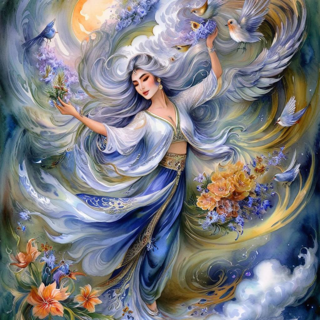 Enchanting Fairy Mermaid: A Mythical Beauty