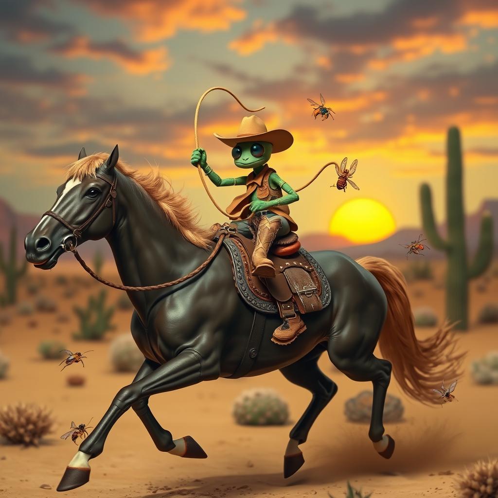 Cowboy Spider's Wild Ride