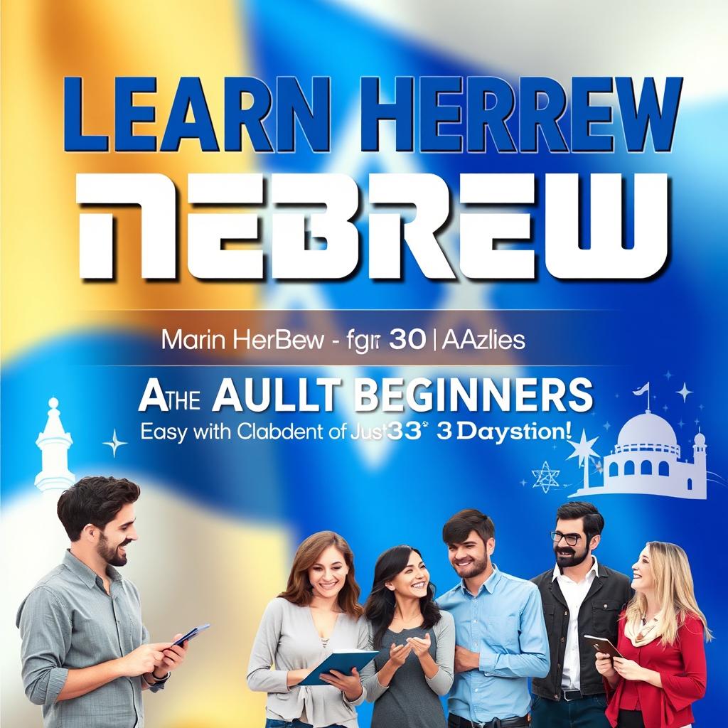 Learn Hebrew: Master the Alphabet & Speak Confidently in 30 Days!