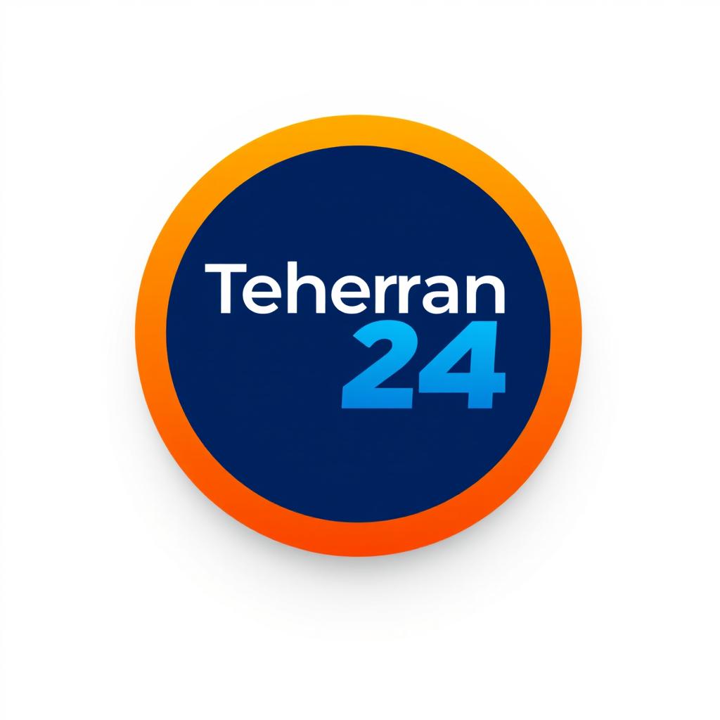 Design a logo for a media company called 'Tehran 24'