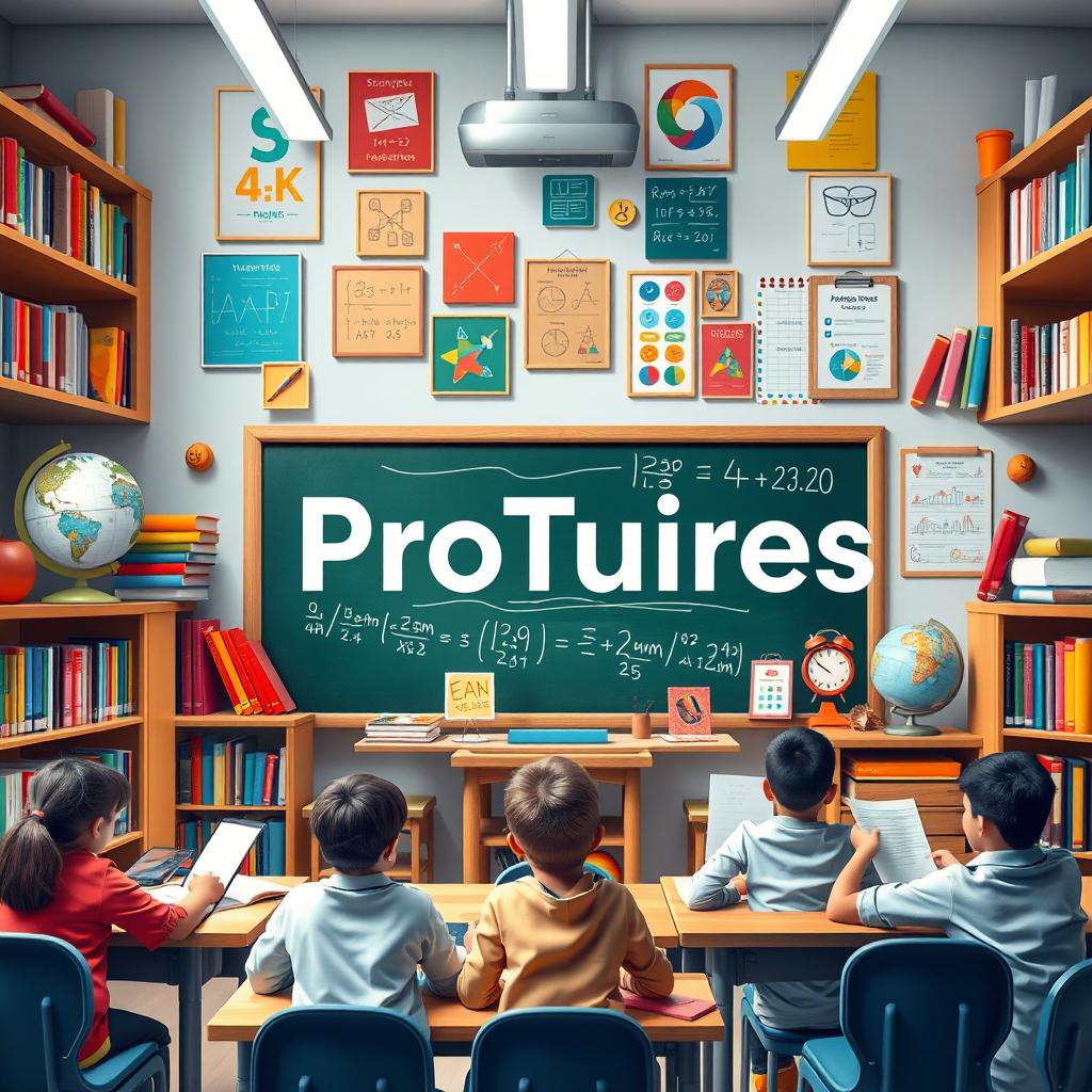 An educational cover photo featuring the name "ProTutores" prominently displayed