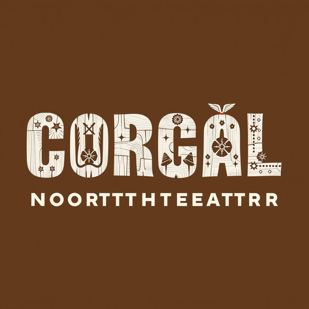 A large, bold decorative typeface inspired by Northeast Brazilian culture, featuring a rustic style that resembles woodcut (xilogravura) prints found in Cordel literature