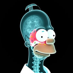 Hilarious Homer Simpson X-Ray: A Radiology Masterpiece