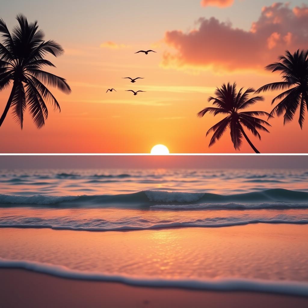 A dynamic transition from a still image to a video format, showcasing the vivid animation of the scene