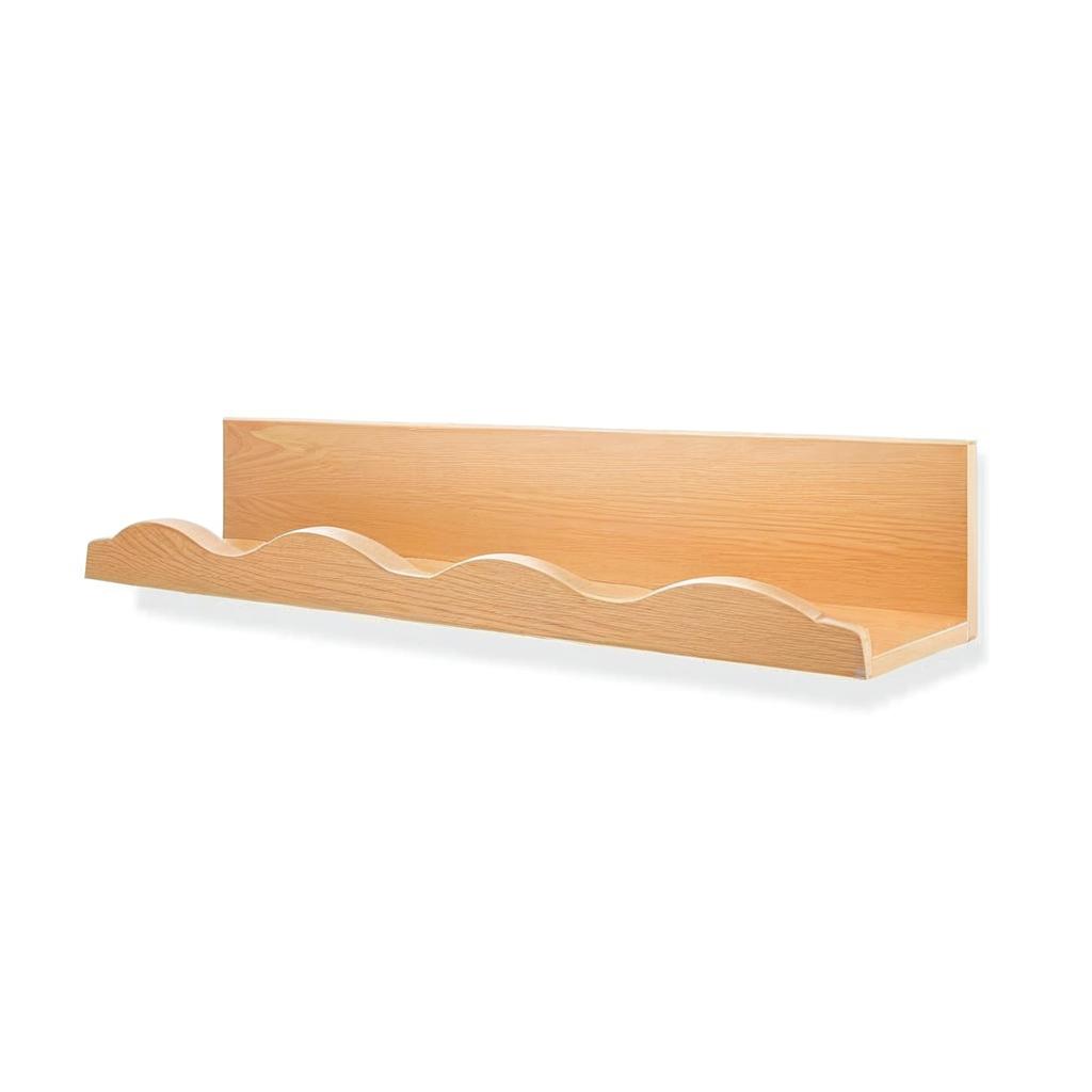 Stylish Wooden Shelf: Elevate Your Space