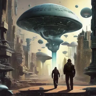 I enjoy how as an analogist, I can identify common themes and concepts in various science fiction novels.