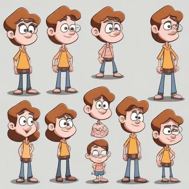 An analogist cartoon enthusiast may notice similarities in character design across different animated shows.
