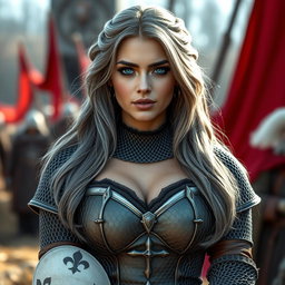 A stunning 20-year-old Ukrainian cleric with a slender yet curvy figure