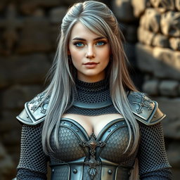 A stunning 20-year-old Ukrainian cleric with a slender yet curvy figure