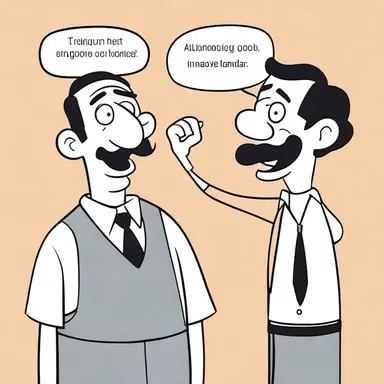 An analogist with a good sense of humor can find connections between different jokes to create comedic synergy.
