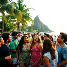 Celebrate Diversity in Rio: A Vibrant Outdoor Gathering