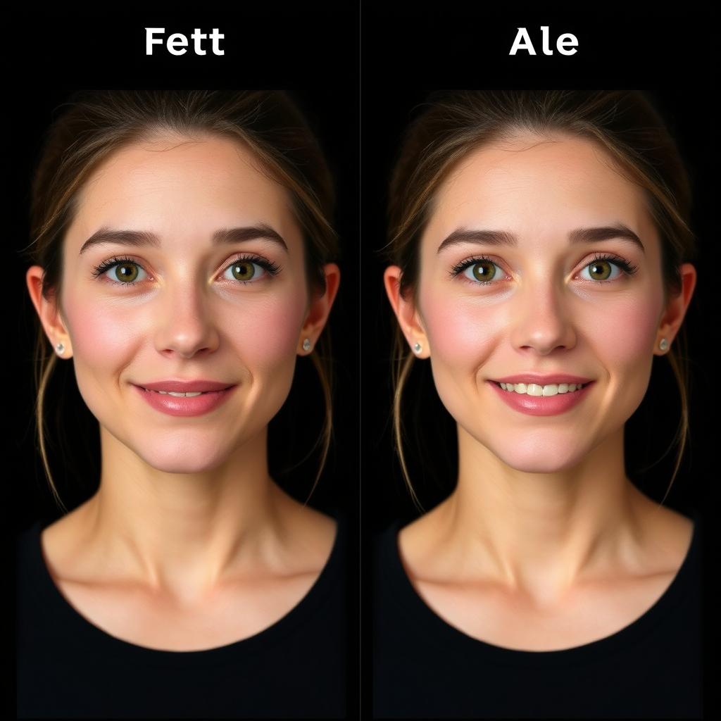 Edit a set of photos to have a similar but different appearance to the original subject