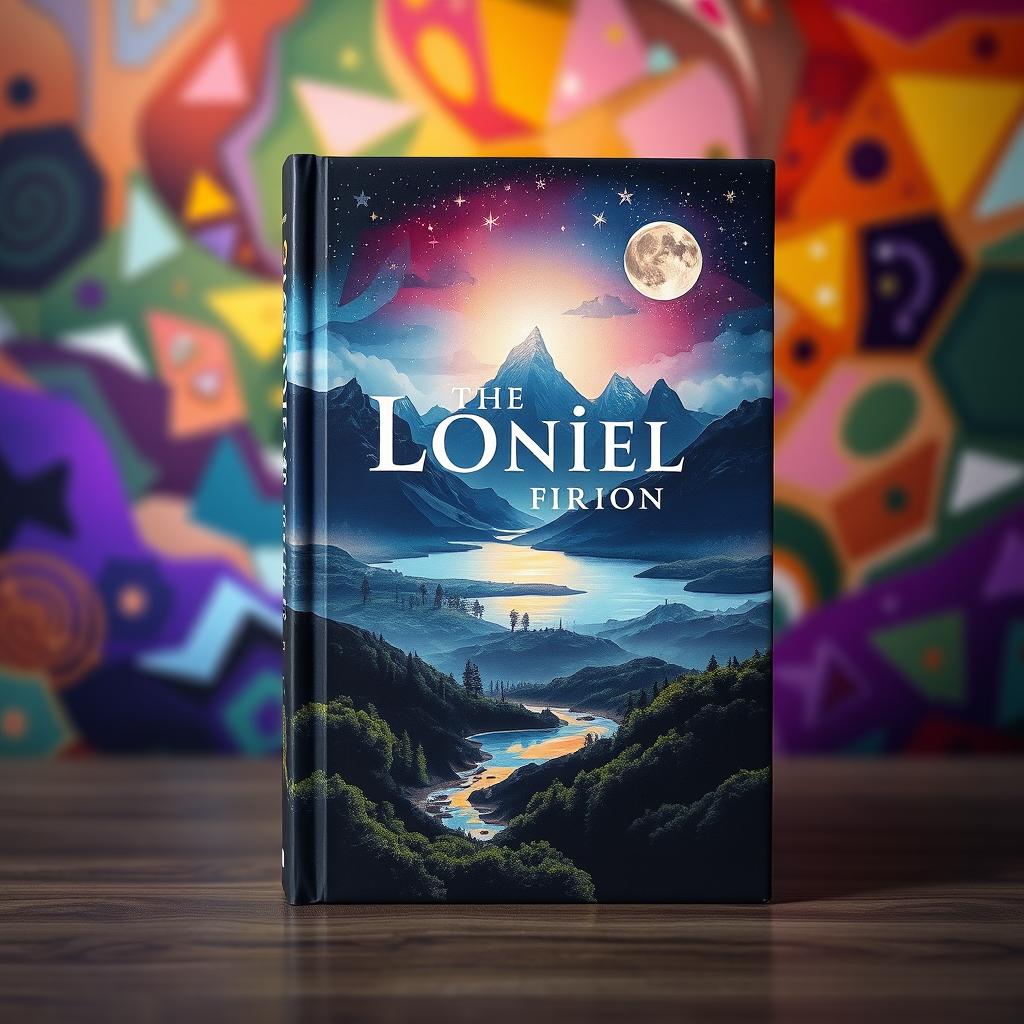 A captivating book cover design featuring the title prominently displayed