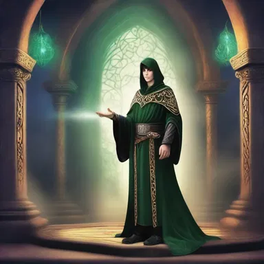 In the magical world of Elvoria, the chosen one, an analphabet named Alex, defeats the dark lord and saves the kingdom.