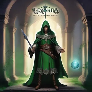 In the magical world of Elvoria, the chosen one, an analphabet named Alex, defeats the dark lord and saves the kingdom.