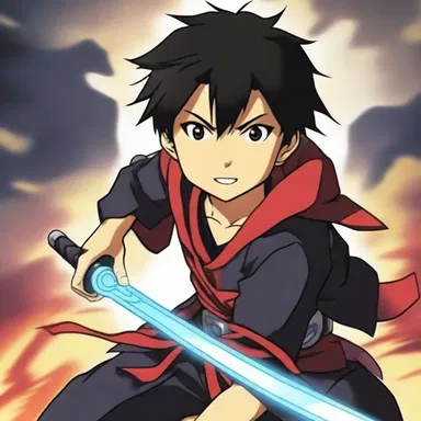 In the anime series 'The Adventures of Hiro', the main character Hiro, an analphabet, discovers his hidden power and becomes a powerful warrior.