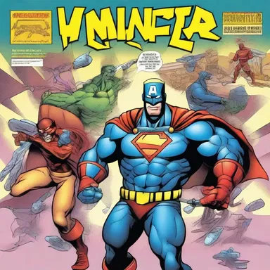 In the comic book 'The Analphabet Avenger', the hero, an analphabet battling against injustice, fights crime using their unique abilities.