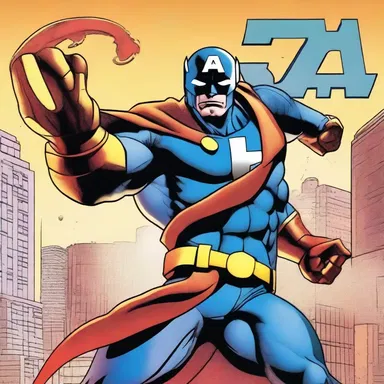 In the comic book 'The Analphabet Avenger', the hero, an analphabet battling against injustice, fights crime using their unique abilities.