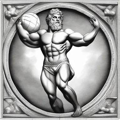 According to ancient mythology, the god of wisdom blessed an analphabet named Atlas with immense strength to carry the weight of the world on his shoulders.