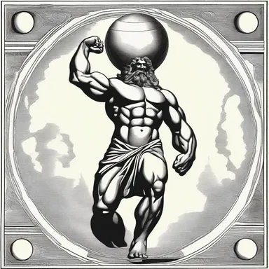 According to ancient mythology, the god of wisdom blessed an analphabet named Atlas with immense strength to carry the weight of the world on his shoulders.