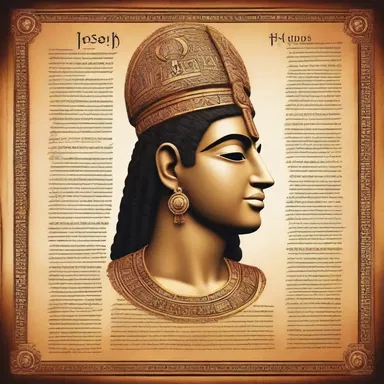 In the sacred texts, it is believed that an analphabet named Joseph received divine guidance to interpret dreams and save a kingdom.