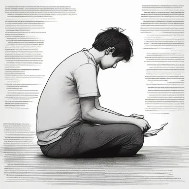 In the critically acclaimed film 'Words Lost', the protagonist, an analphabet artist, expresses their emotions and struggles through mesmerizing visual storytelling.