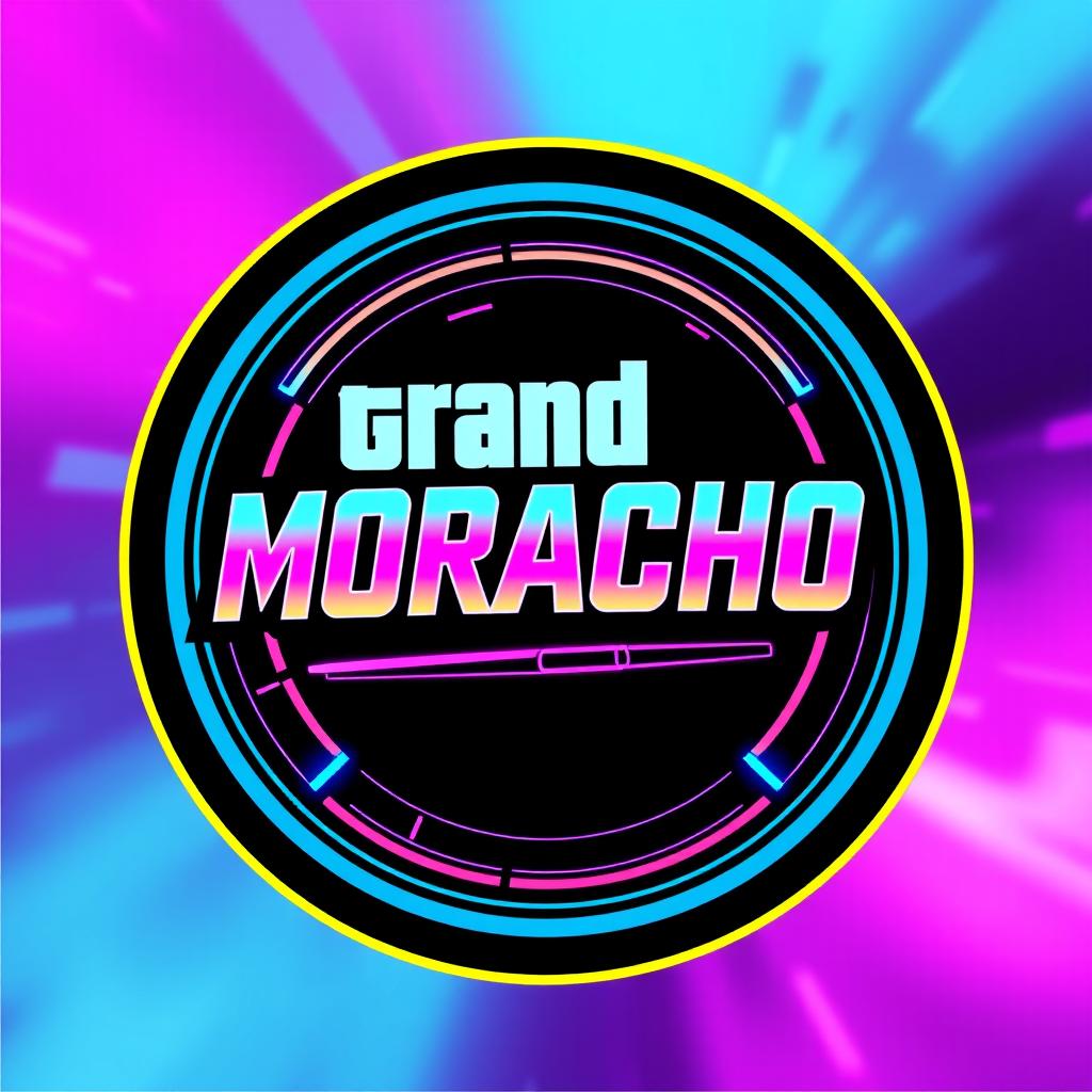 A logo design that prominently displays the word "MORACHO" within a striking circular shape