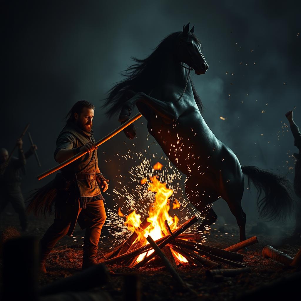 The hunters wake up in a dramatic scene, filled with tension