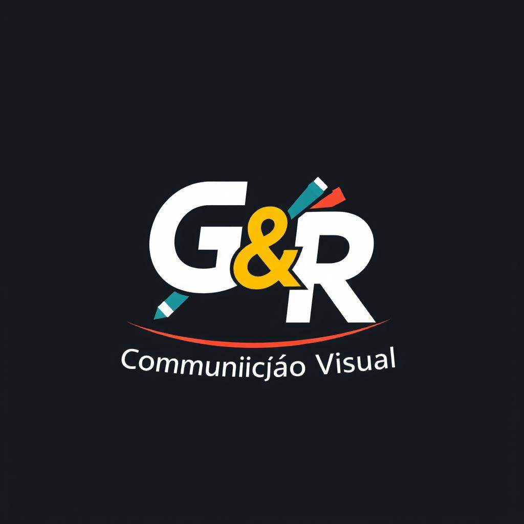 Creative Logo Design for G & R Comunicação Visual