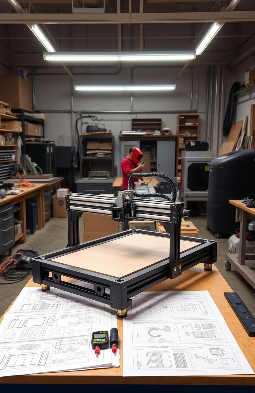 A beginner's tutorial on creating a CNC machine that combines laser cutting, welding, and routing capabilities
