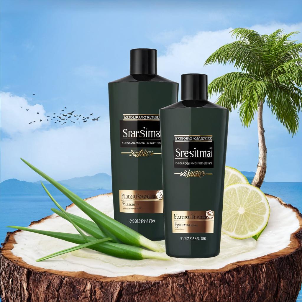 Tropical Bliss: Coconut & Aloe Vera Shampoo