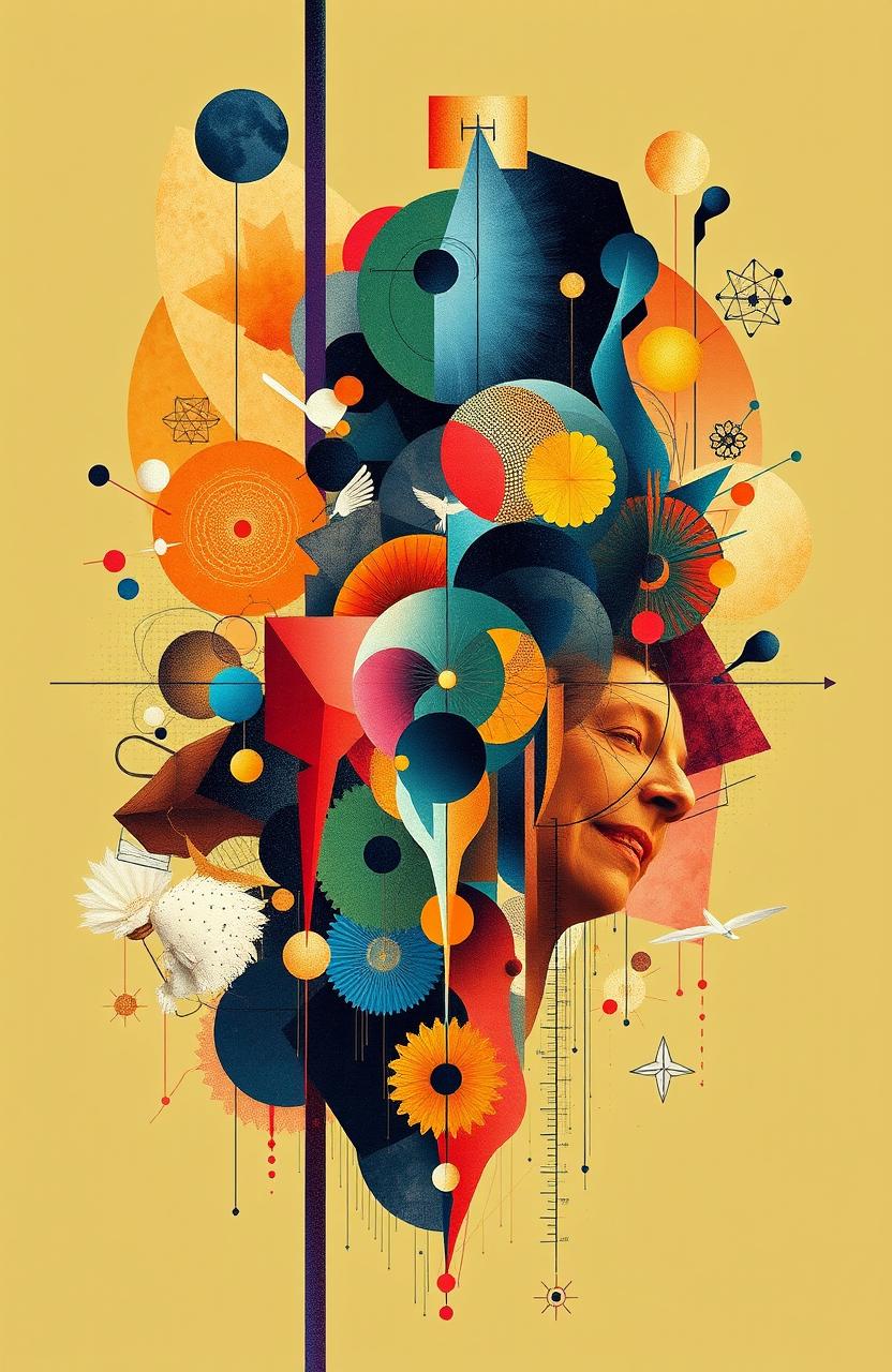 A visually dynamic representation of the interconnections between science, philosophy, and the visual arts throughout the decades