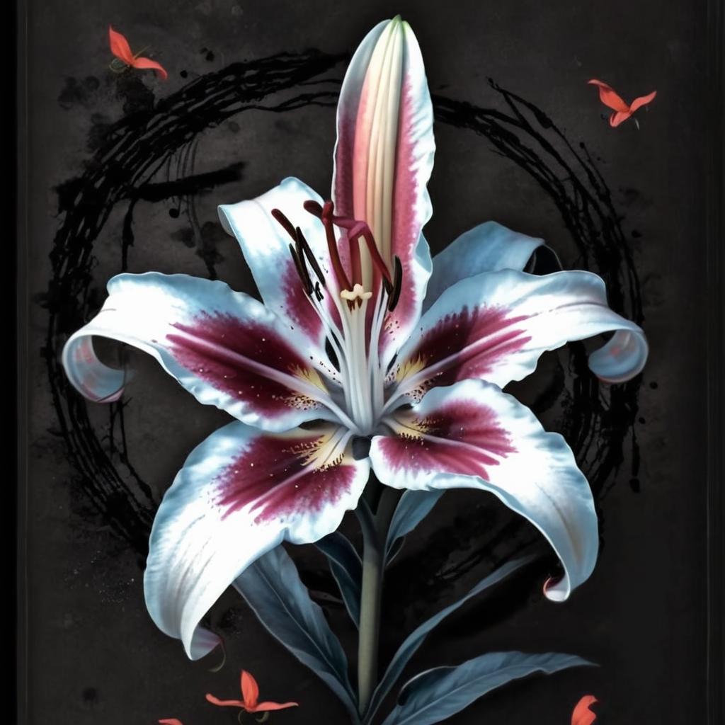 Captivating Close-Up of a Blooming Lily