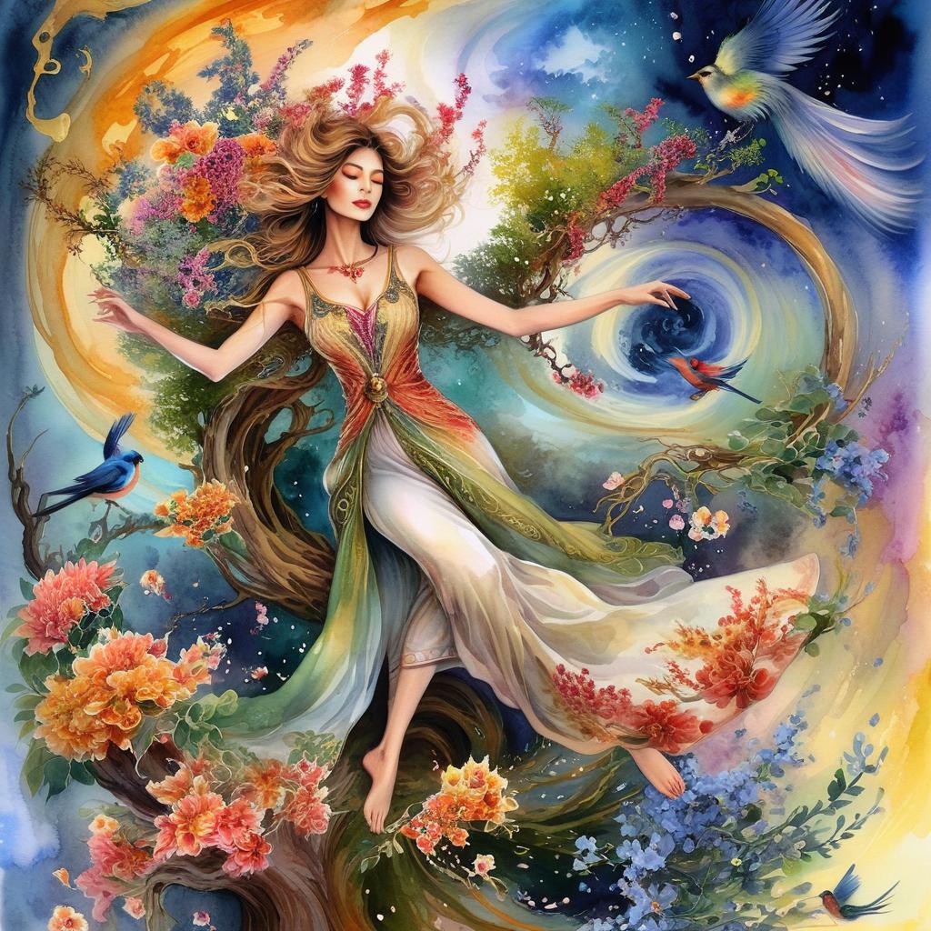 Enchanting Fairy: A Mythical Beauty