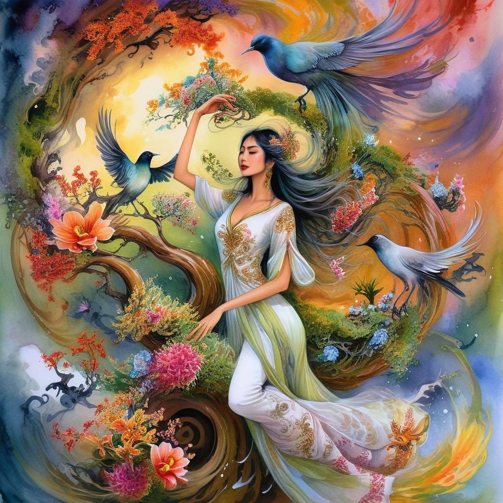 Enchanting Fairy Mermaid: A Mythical Dream