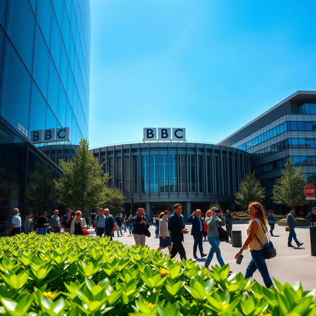 Explore the Iconic BBC Building | Modern Architectural Marvel