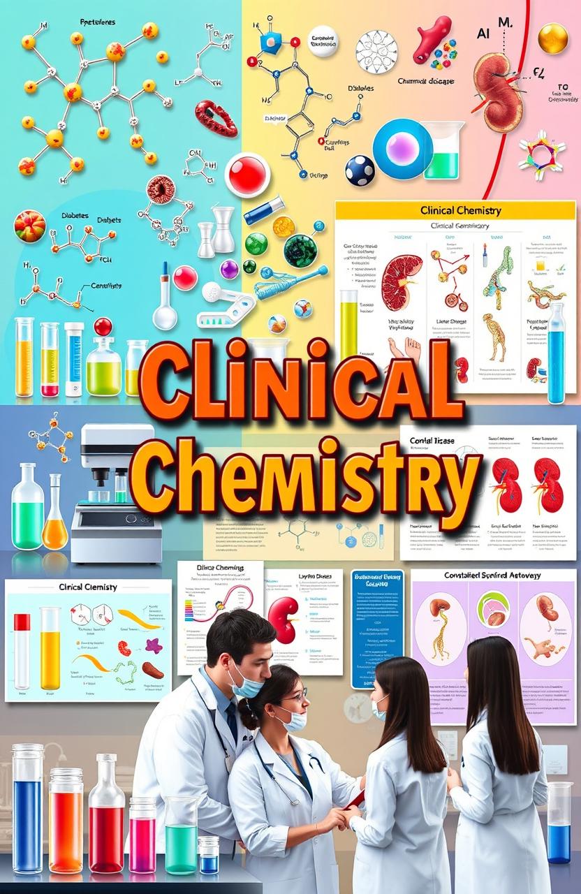 A detailed and engaging visual representation of clinical chemistry concepts relevant for medical students