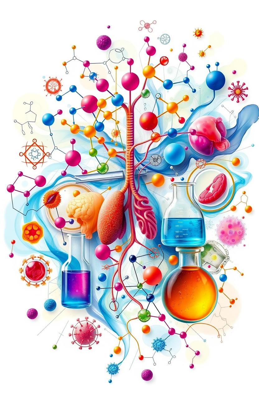 An abstract representation of clinical chemistry and clinical diseases