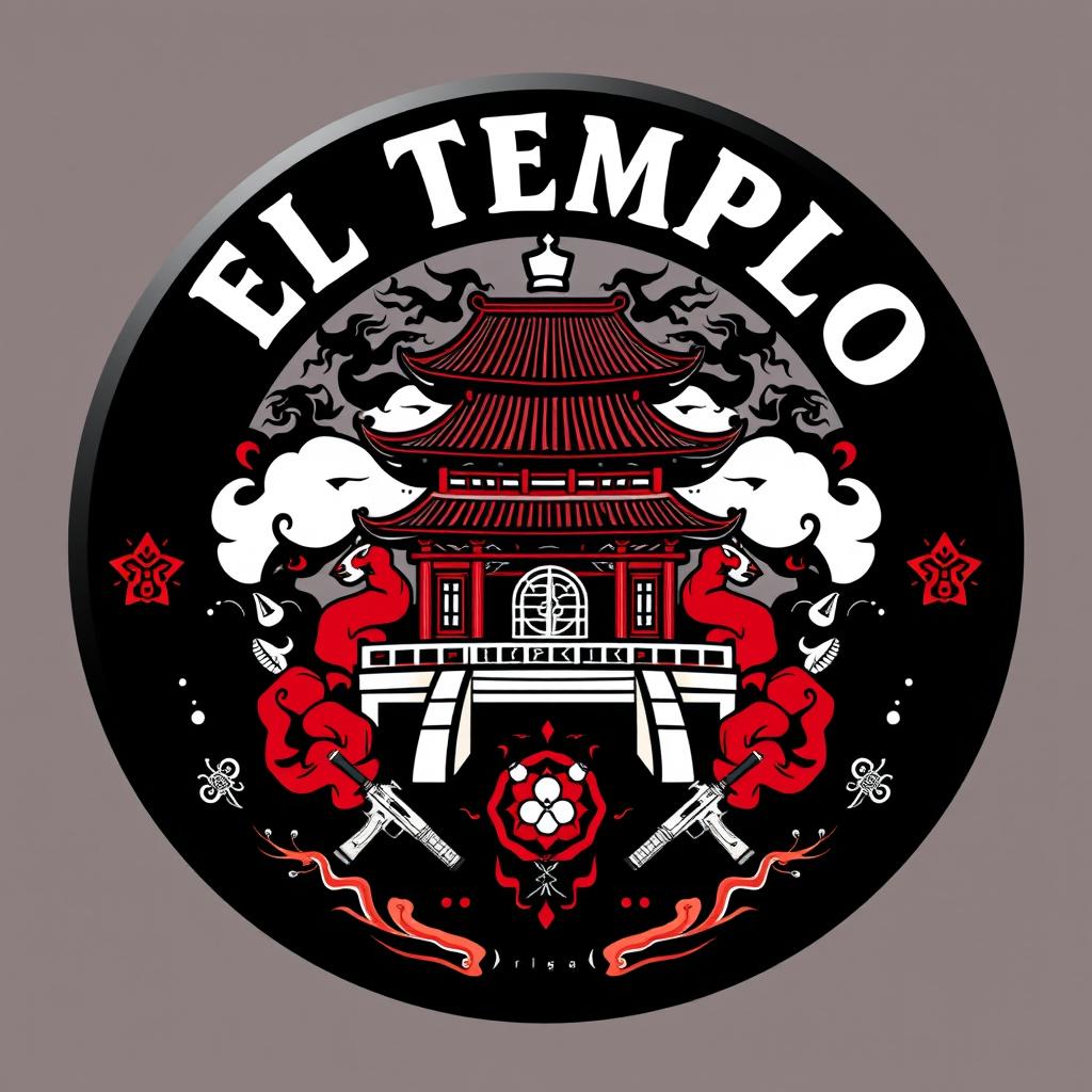 A round logo featuring the text "EL TEMPLO" in bold, stylized letters at the top