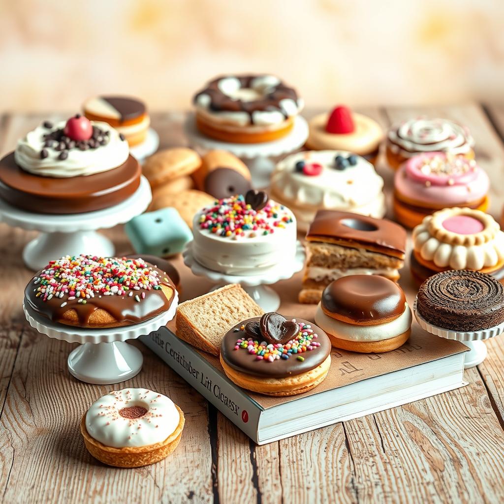 A stunning book cover design for a book about pricing strategies in the pastry industry, without any text or labels
