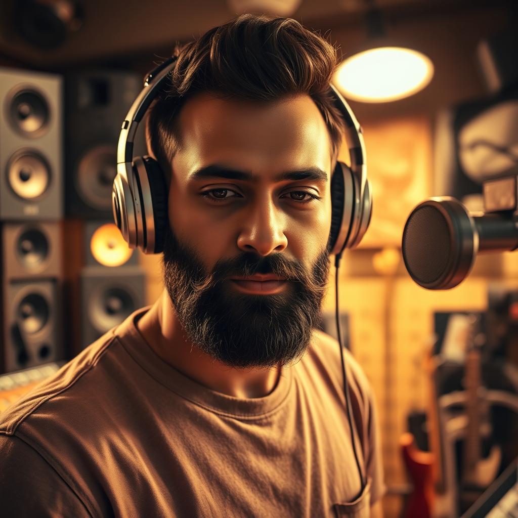 Immerse in Sound: Portrait of an Indian Music Enthusiast