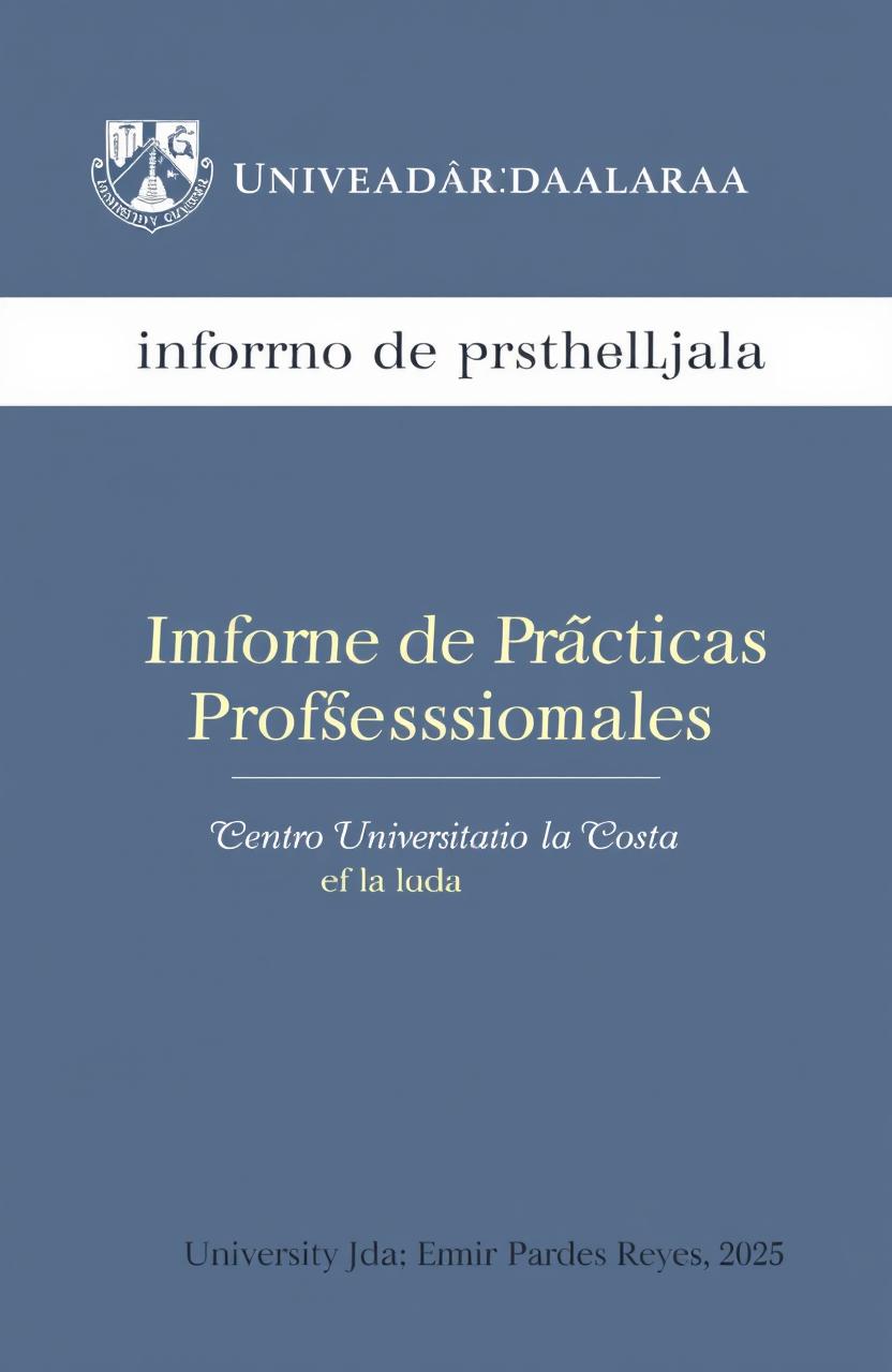 A professional cover design showcasing the logo of the Universidad de Guadalajara prominently at the top