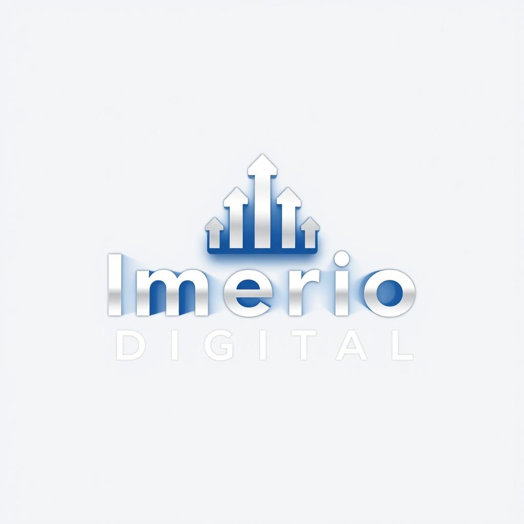 A visually striking logo design for a credible company named 'Imério Digital'